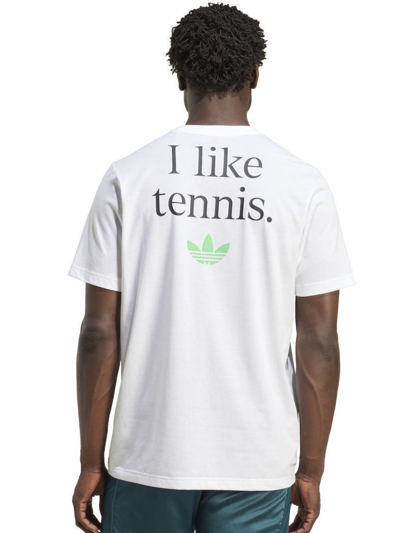 Tシャツ・カットソー adidas graphic tee white IC8871 adidas originals Graphics New Age T-shirt 'White' IC8871